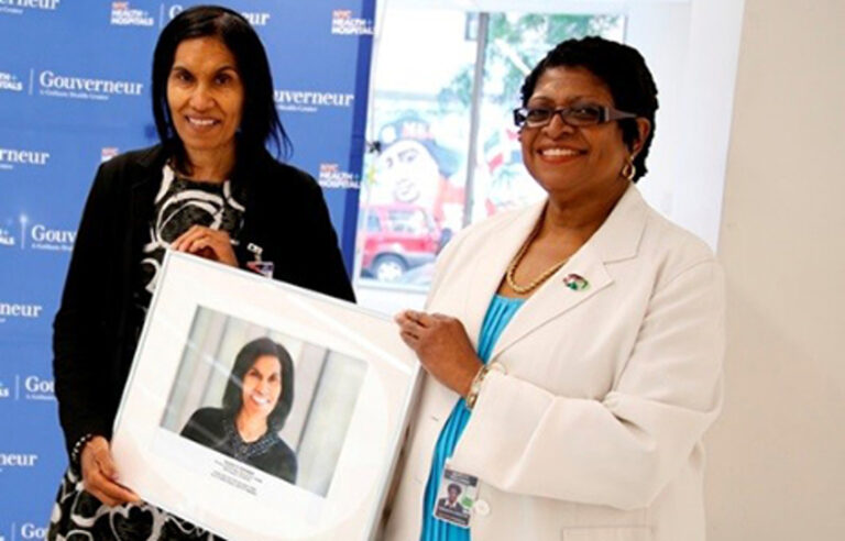 NYC Health + Hospitals/Gouverneur Dir. of Pharmacy Receives Prestigious Sloan Public Service Award