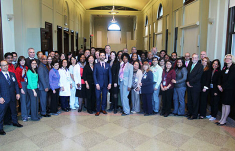 Dr. Craig Spencer Reunites with HHC Bellevue Hospital Medical Team a Year After Recovering from Ebola