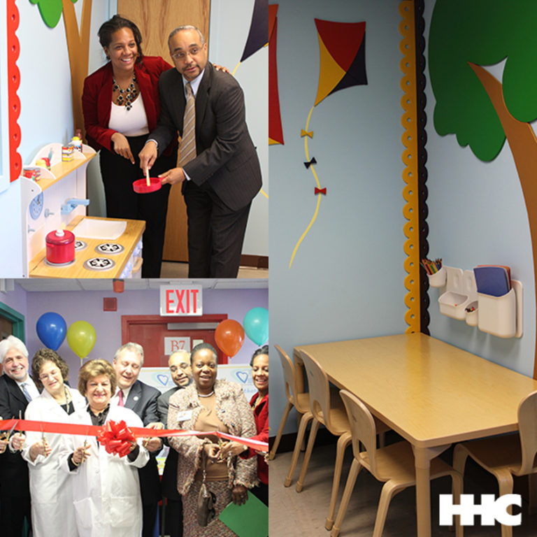 HHC Elmhurst Hospital Center Opens New Pediatric Inpatient Playroom