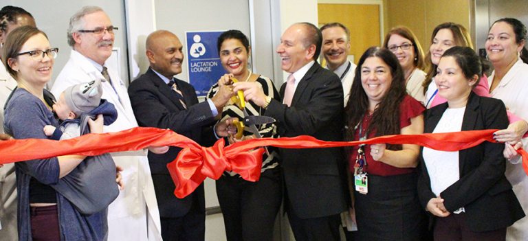 Ribbon-Cutting for Lactation Lounge in Coney Island