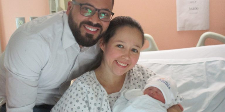 First Baby of 2017 at NYC Health + Hospitals/Jacobi