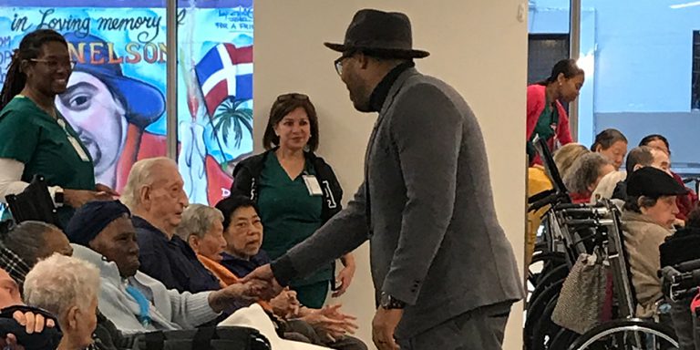 Eric Roberson Performs for NYC Health + Hospitals/Gouverneur