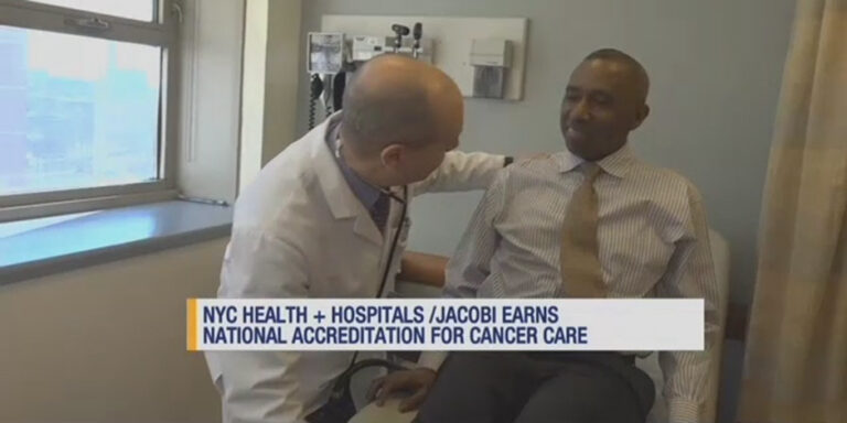 NYC Health + Hospitals/Jacobi Earns National Honor for Cancer Care