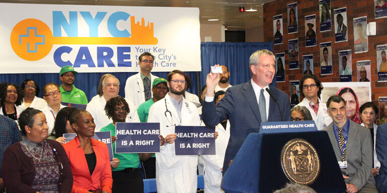 Mayor Unveils NYC Care Card, Details Progress Toward Launch of Guaranteed Health Care
