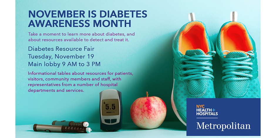 Diabetes Resource Fair | NYC Health + Hospitals/Metropolitan