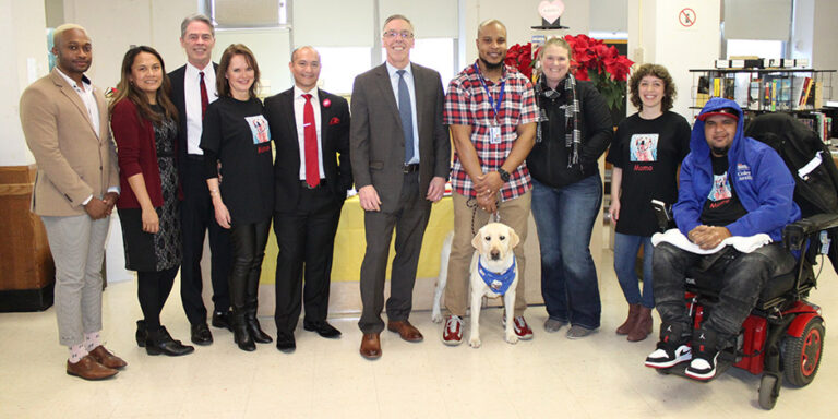 Public Health System Receives First In-Residence Therapy Dog