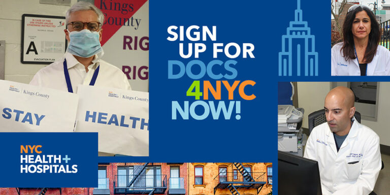 NYC Health + Hospitals to Sign Up 2K Volunteer Providers to Help in COVID-19 Response