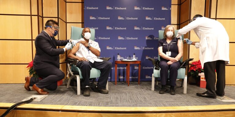 NYC Health + Hospitals Administers First COVID-19 Vaccines