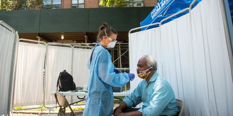 NYC Test & Trace Corps Holds ‘Get Tested Tuesday’ Day of Action in Queens