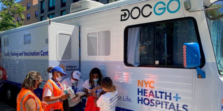 Mayor de Blasio Announces Donation of COVID-19 Testing and Vaccination Bus From Chercares to NYC Health + Hospitals Test & Trace Corps