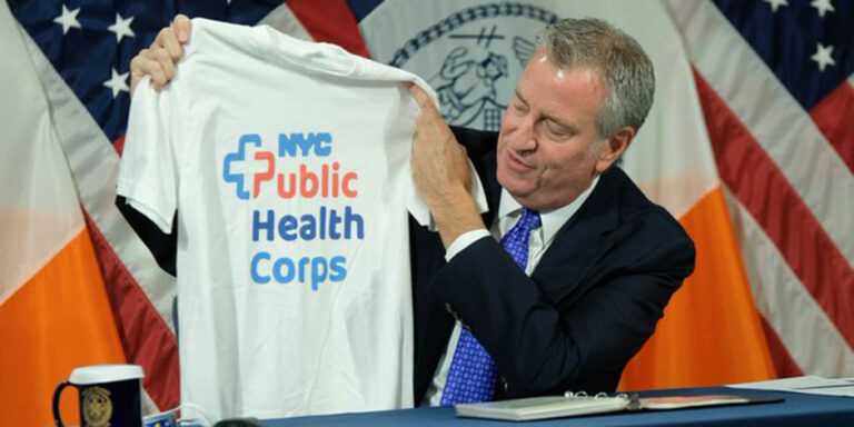 Mayor de Blasio Launches the NYC Public Health Corps
