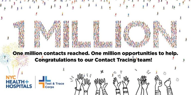 Test & Trace Engages Over 1 Million Close Contacts through Trace Program