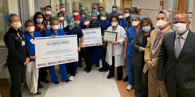 Queens Hospitals Celebrates 3 Years without Central Line-Associated Infections in the ICU