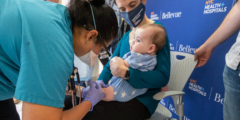 NYC Health + Hospitals Administers First COVID-19 Vaccines for Children Under Age 5