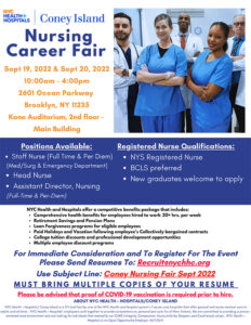 Coney Island Nursing Career Fair