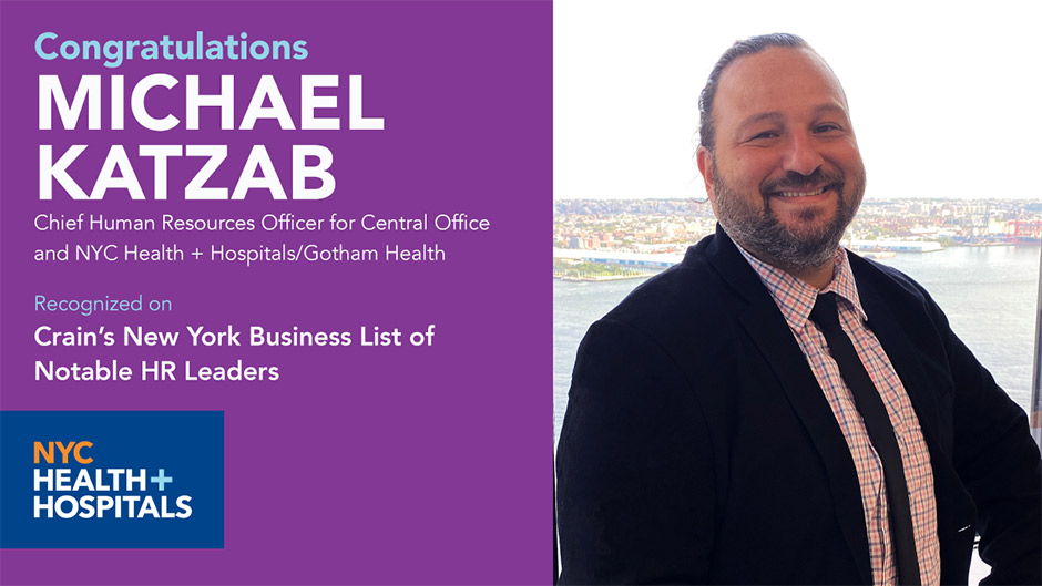 Crain's Recognizes NYC Health + Hospitals' Michael Katzab as
