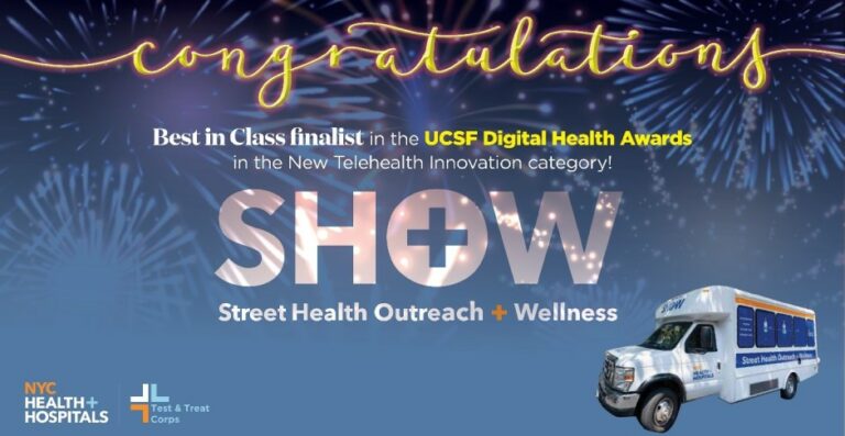 Street Health Outreach & Wellness Program Named UCSF 2022 Digital Health Awards Finalist