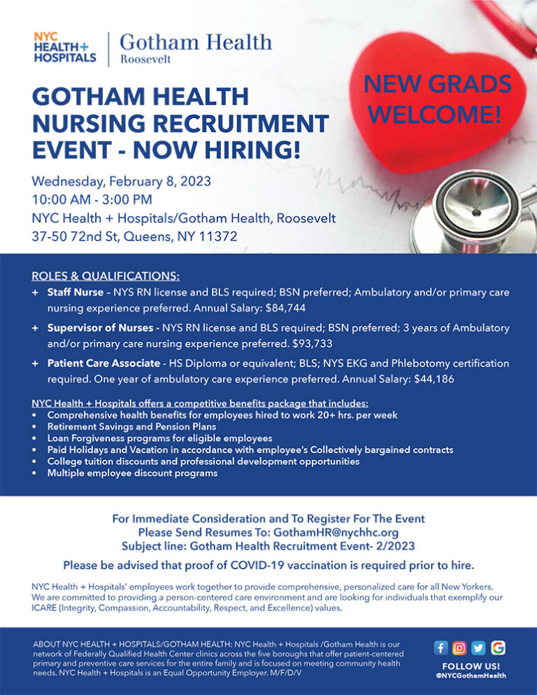 Join our Team - NYC Health + Hospitals