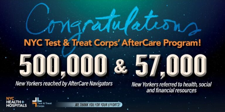 Test & Treat Corps’ Aftercare Program Completes Half Million Outreach Calls