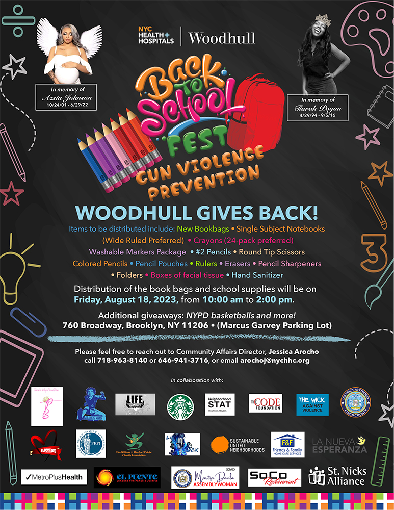 Woodhull Back To School Fest NYC Health + Hospitals