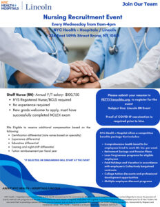 Lincoln Nursing Recruitment Event