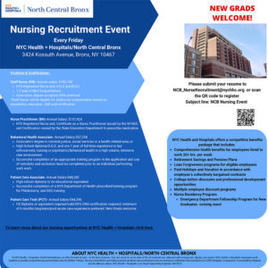 North Central Bronx Nursing Recruitment Event
