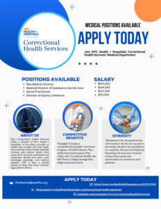 Correctional Health Services Medical Positions Available Apply Today