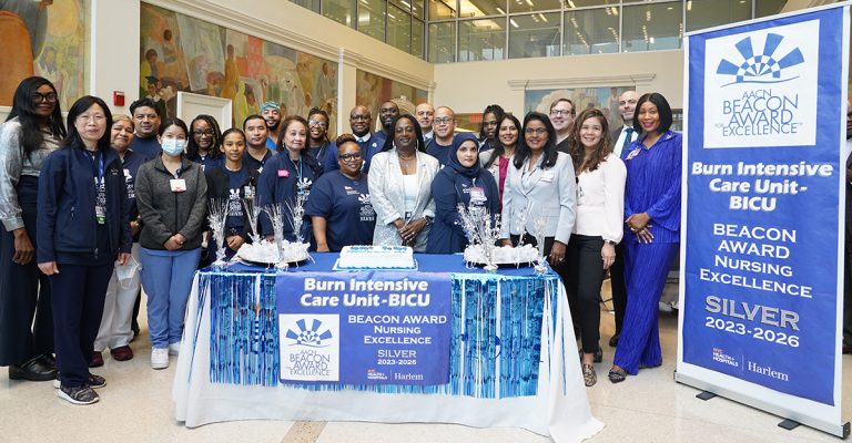 NYC Health + Hospitals/Harlem Burn Intensive Care Unit Recognized with American Association of Critical-Care Nurses Silver-Level Beacon Award for Excellence