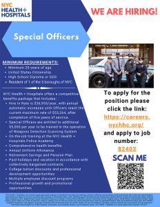 Special Officers Recruitment Event