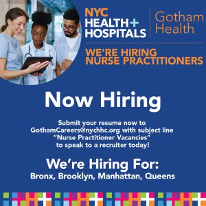 Gotham Health We’re Hiring Nurse Practitioners