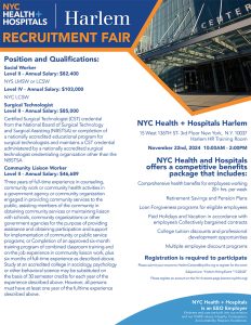 Harlem Recruitment Fair