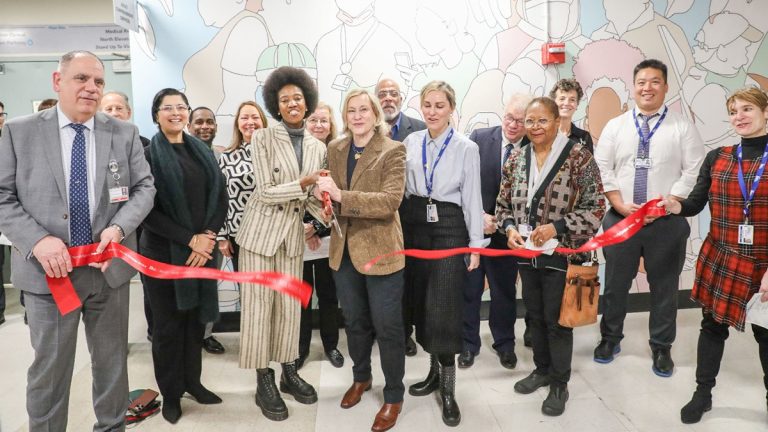 NYC Health + Hospitals/Jacobi Unveils New Community Mural