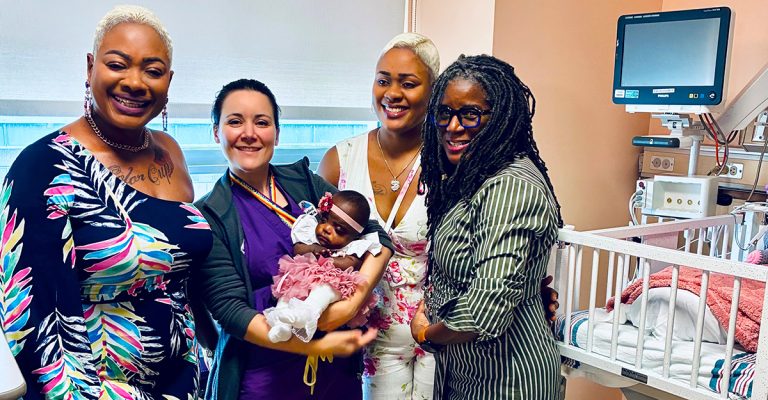 Family’s Hope and the Expertise of NYC Health + Hospitals/Queens Lead to Miracle Baby’s Triumphant Discharge