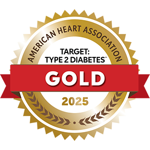 American Heart Association - Target: Type 2 Diabetes - Gold