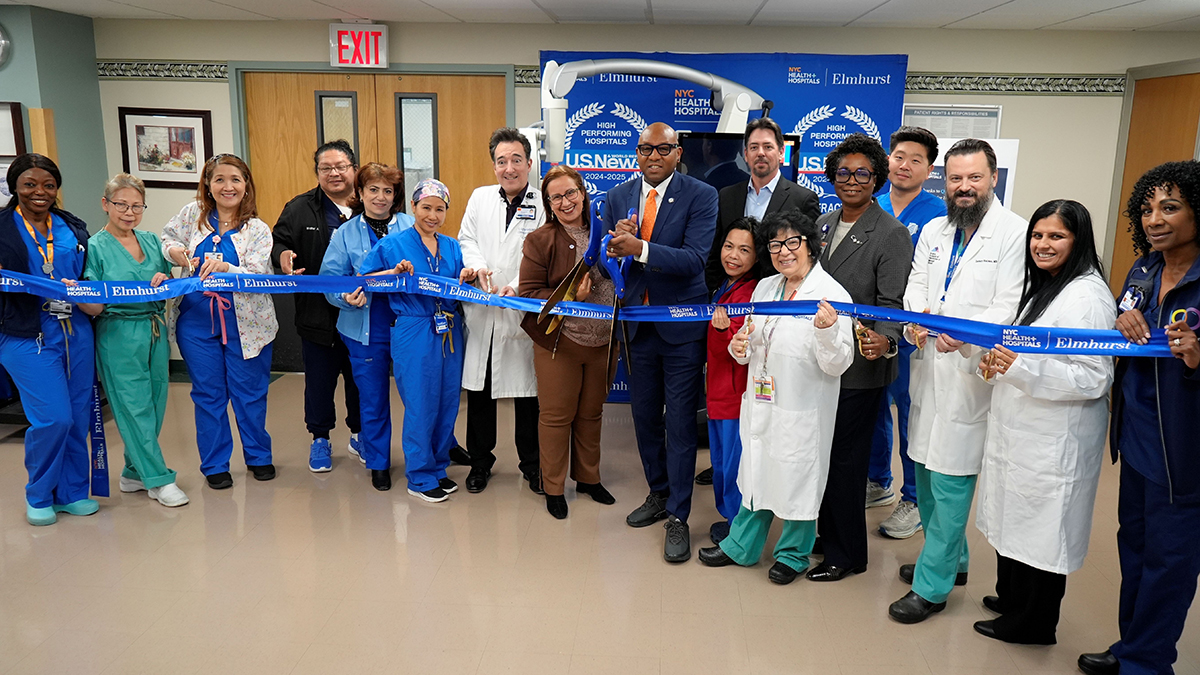 NYC Health + Hospitals/Elmhurst Receives  Million in Advanced Surgical Microscope Equipment Funded by Queens Borough President Donovan Richards