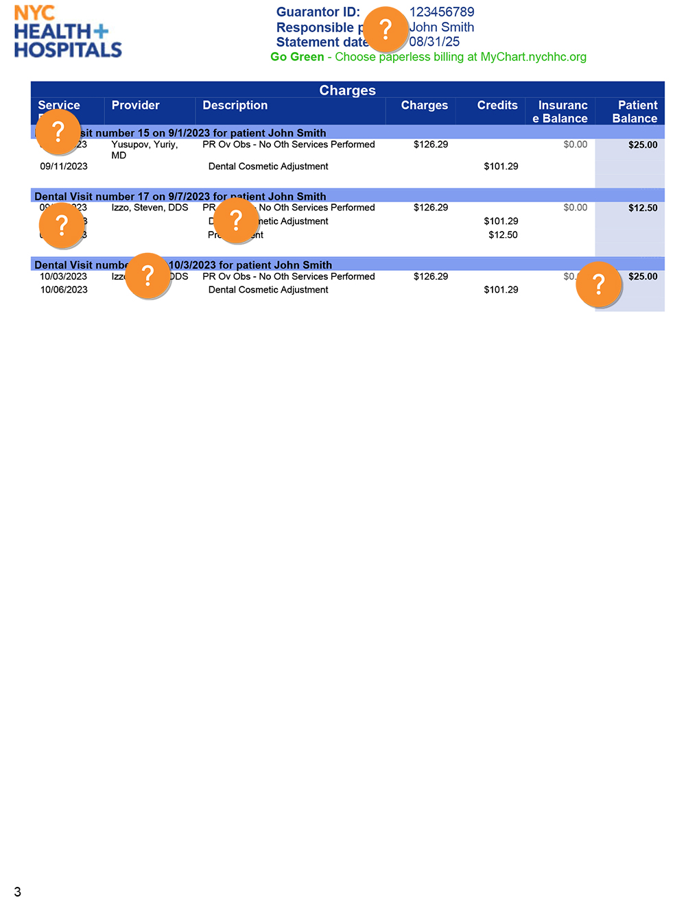 Bill Number Example Patient Billing Questions – NYC Health + Hospitals