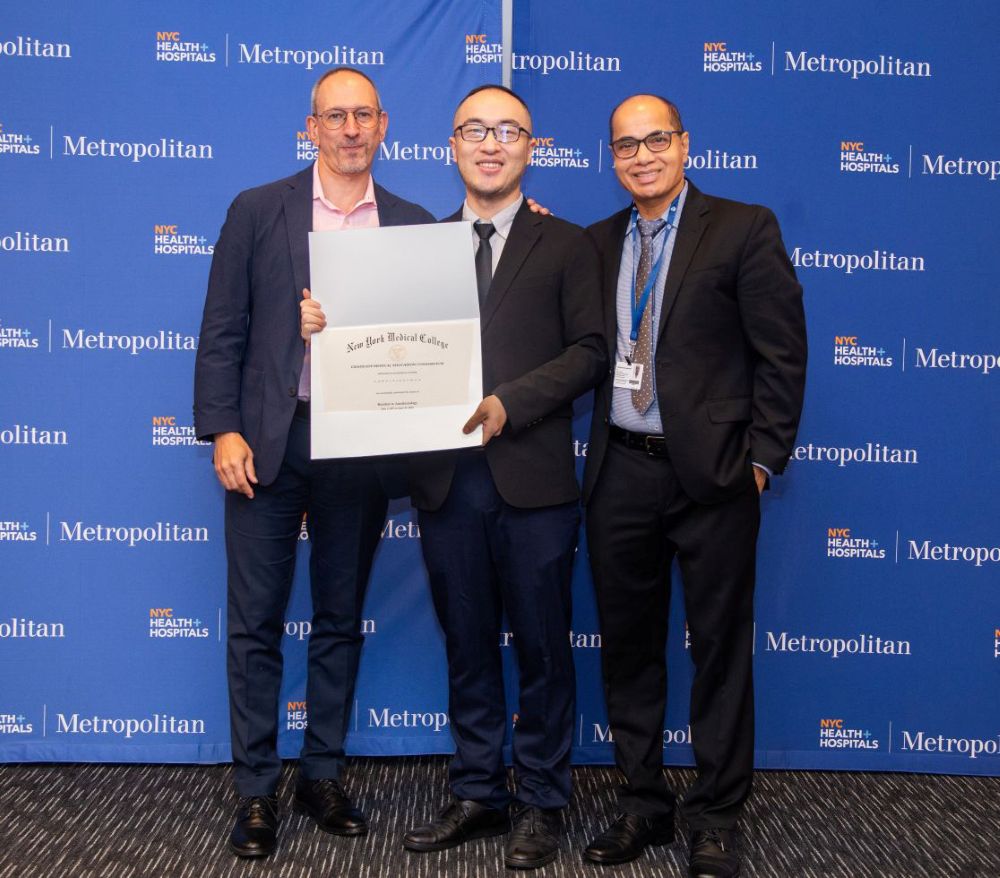 2024-2025 Anesthesiology residency graduate Dr. Yonggang Wang