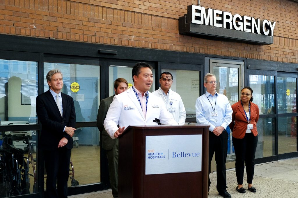 Bellevue Hospital CEO Dr. Eric Wei speaks about the positive impact of having an Emergency Department CT Suite with two CT scanners.