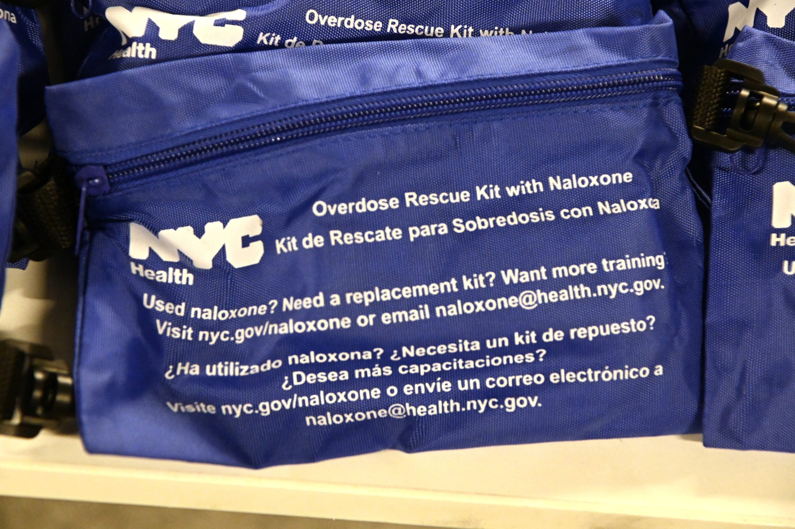 The on-site outreach included a free naloxone kit and training how to administer it in the event of an overdose.