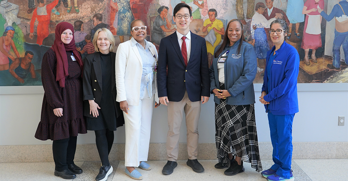Harlem Hospital’s Sickle Cell Clinical Team, led by Dr. Yong Eun.