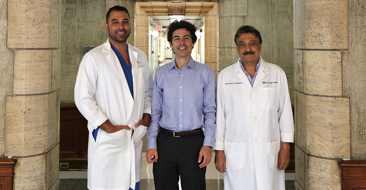 Dr. Raul Gulati, Dr. Mahmoud Awad, and Dr. Samir Fahmy