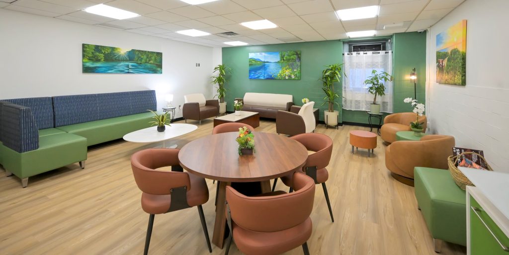 The new Serenity Room at Metropolitan Hospital.